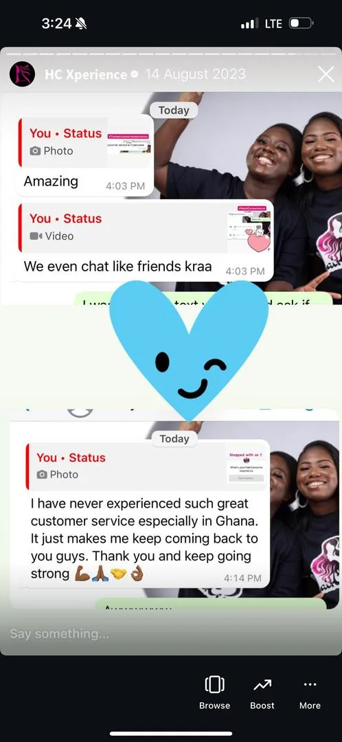 Customer message 6