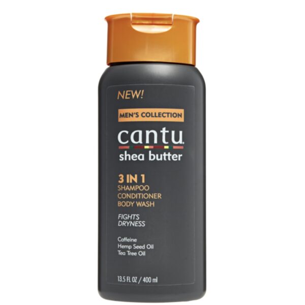 Cantu shea butter 3 in 1 shampoo  conditioner body wash