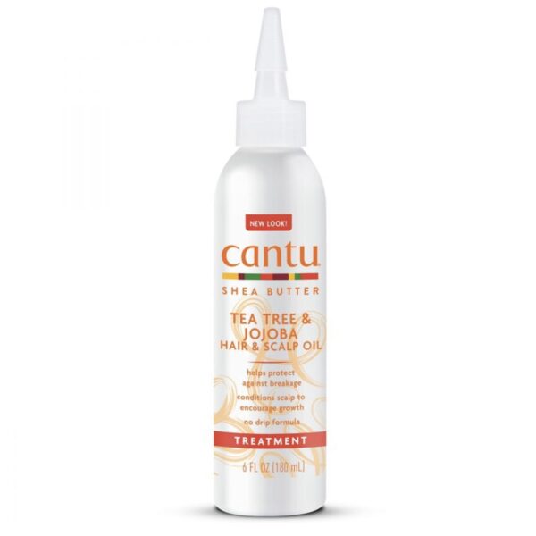 Cantu shea butter tea tree & jojoba hair & scalp oil