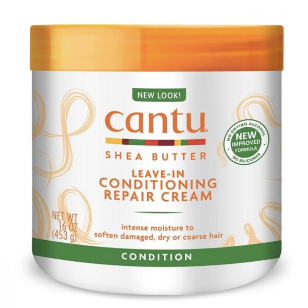 Cantu Shea Butter Leave In Conditioning Repair Cream 16 oz.(Improved Formula)