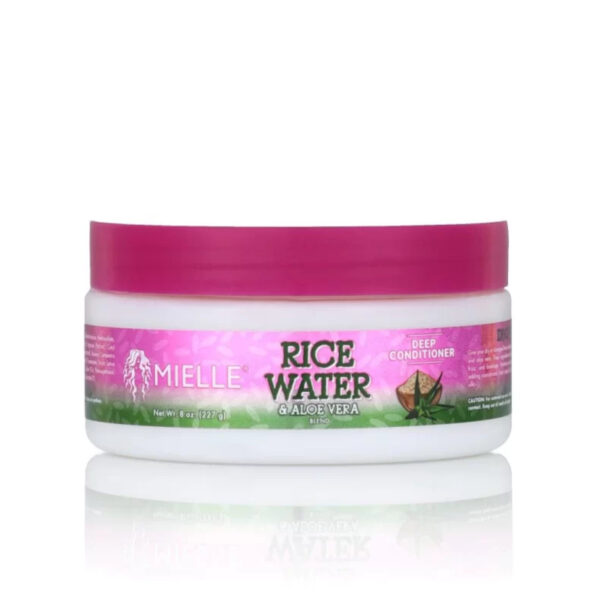 Mielle rice water & aloe vera deep conditioner -8oz