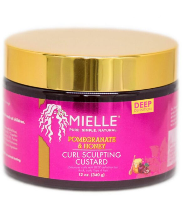 Mielle pomegrante & honey curl sculpting custard 12 fl oz