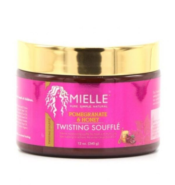 Mielle pomegrante & honey twisting souffle 12 fl oz