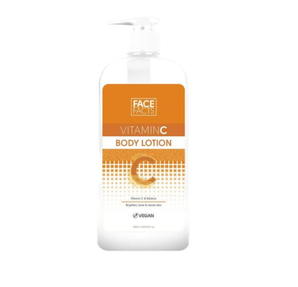 Face facts vitamin c body lotion