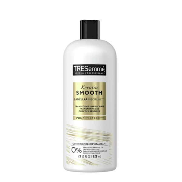 Tresemme keratin smooth lamellar discipline conditioner revitalisant 28 fl oz 828 ml