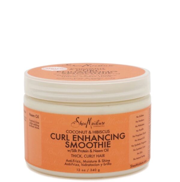 Shea moisture coconut & hibiscus curl & curl enhancing smoothie 12 oz