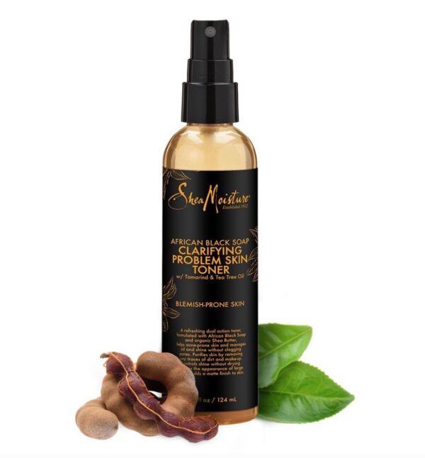Shea moisture african black soap clarifying problem skin toner-124 ml