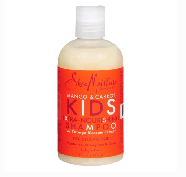 Shea moisture mango & carrot kids extra nourishing shampoo - 8oz