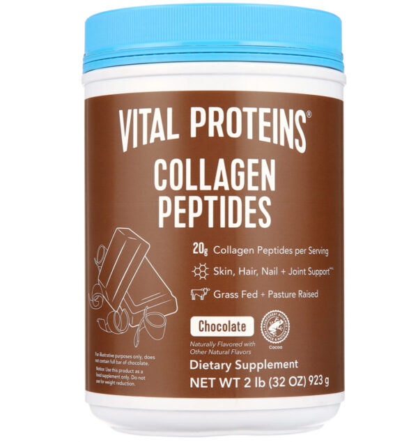 Vital proteins collagen peptides chocolate 20g dietary supplement-2lb