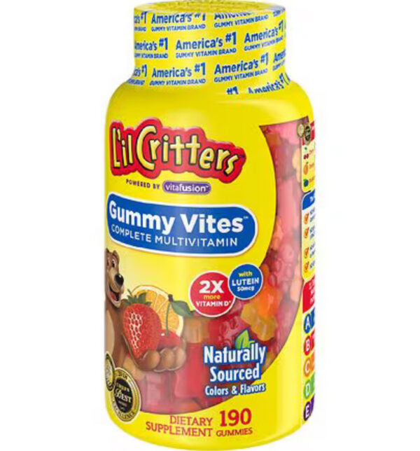 Lil critters gummy vites complete multivitamin-190 gummies