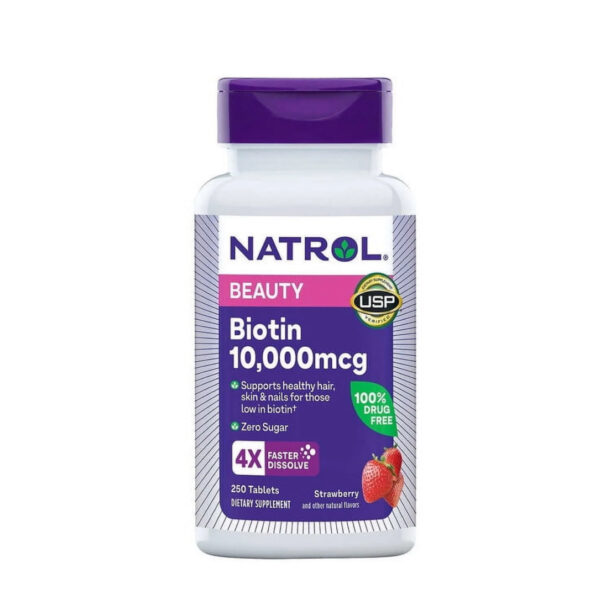 Natrol beauty biotion 10,000 mcg-250 tablets