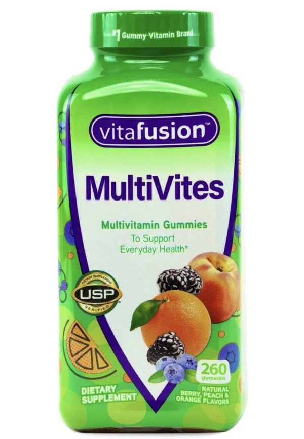 Vitafusion multivites multivitamin gummies-260 gummies