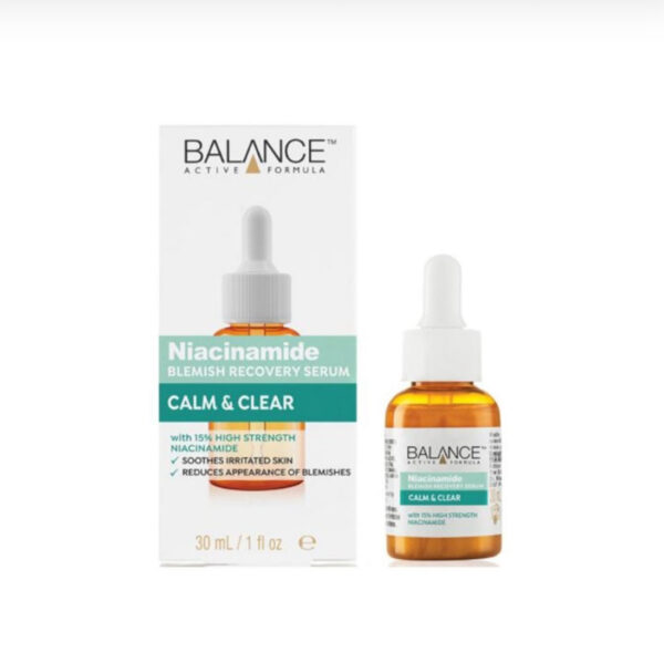Balance Niacinamide blemish recovery serum calm & clear-30ml
