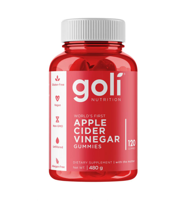 Goli Nutrition apple cider vinegar gummies -60 gummies