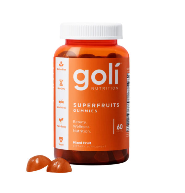 Goli superfruits gummies-60pcs