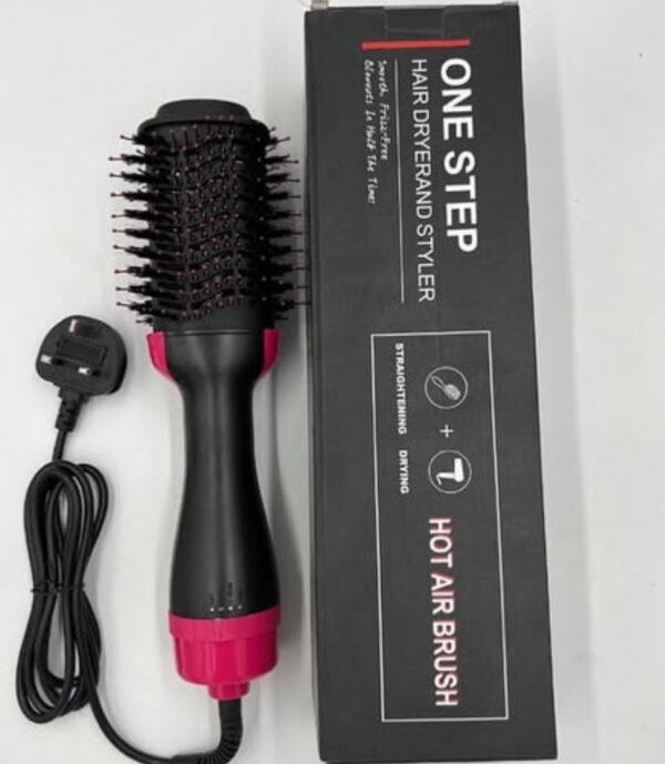 One step volumizer & curl dryer brush