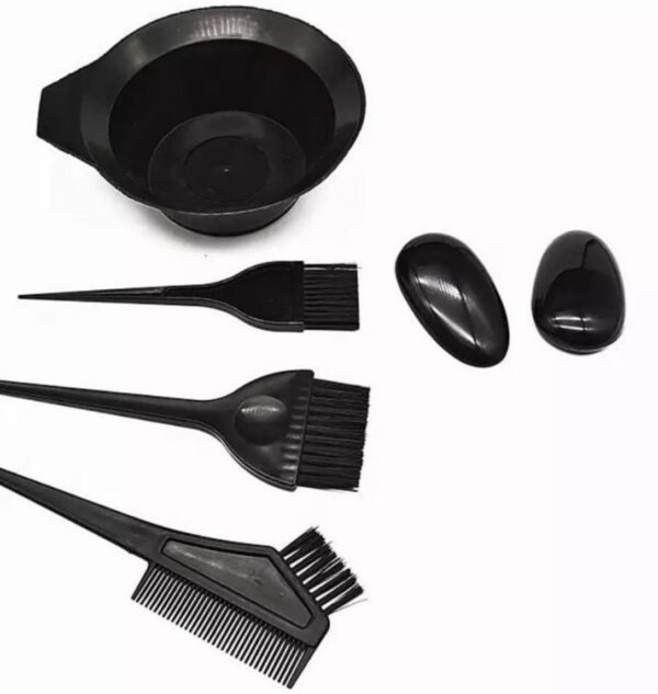 5 in 1 Dye mixing bowl kit - black