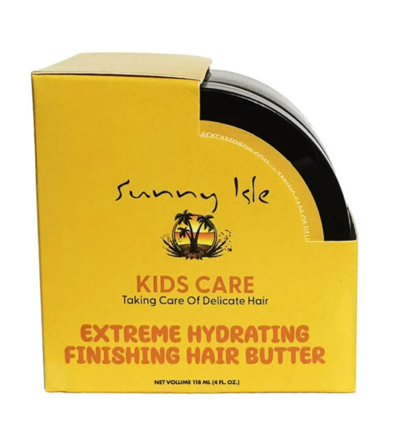 Sunny Isle Kids Care Extreme Hydrating Finishing Hair Butter, 4oz