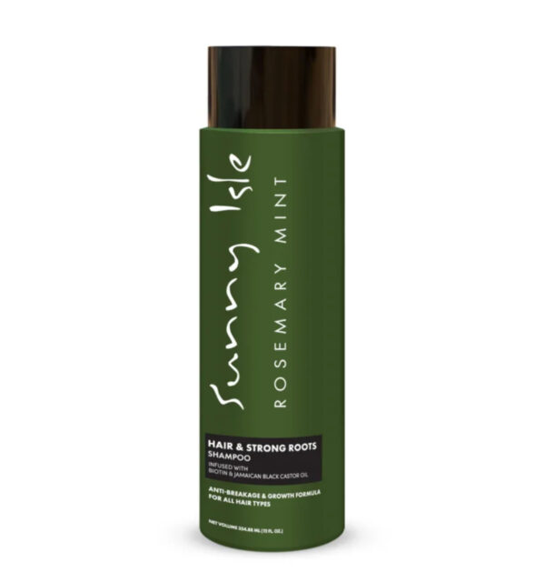 Sunny Isle Rosemary Mint Hair & Strong Roots Shampoo, 12oz