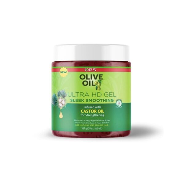 ORS ORS Olive Oil Ultra HD Gel Sleek Smoothing With Castor Oil- 2oz