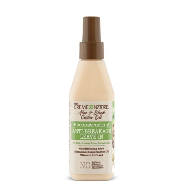 Creme of Nature Aloe & Black Castor Oil Reconstructing Anti-Breakage Leave-In- 12oz
