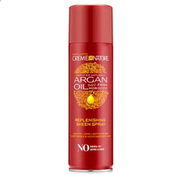 Replenishing sheen spray