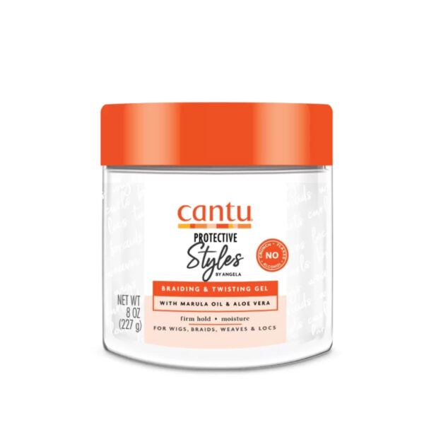 Cantu Protective Styles by Angela Braiding & Twisting Gel, 8 oz