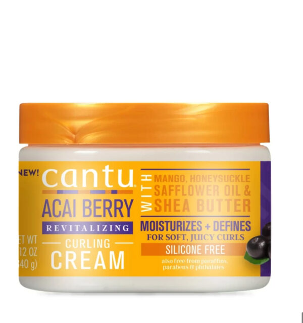 Cantu acai berry revitalizing curling cream -12oz