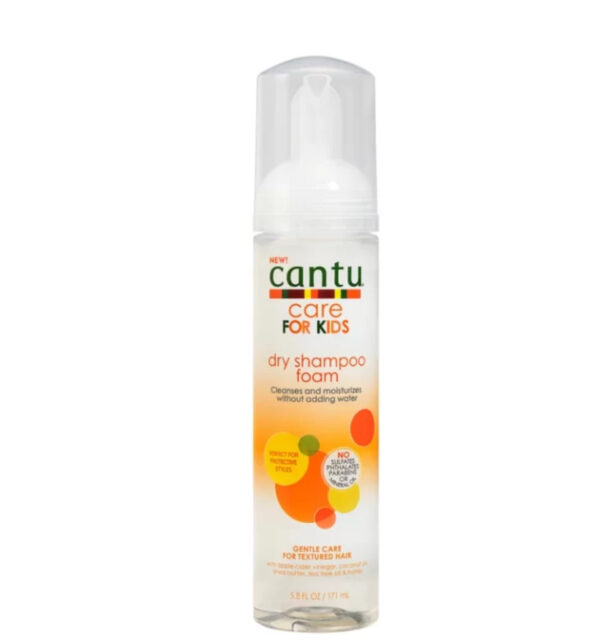 Cantu Care for Kids Dry Shampoo Foam – 8 oz