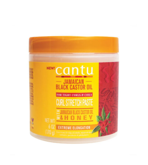 Cantu jamaican black castor oil curl stretch paste