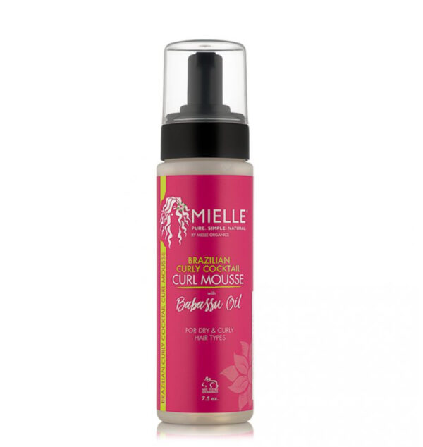 Mielle brazilian curly cocktail curl mousse babassa oil 7.5 oz
