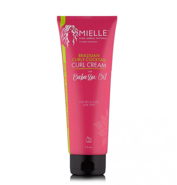 Mielle brazilian curly coctail curl cream with babassa oil 7.5 oz