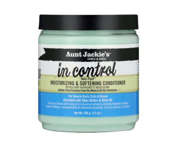 Aunt jackie's in control anti-poof moisturizing & softening conditioner-15oz