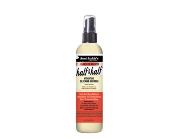 Aunt jackie's flaxseed half & half hydrating silkening hair milk-12oz