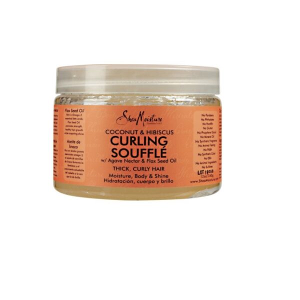 Shea moisture  coconut & hibiscus curling souffle 12 oz