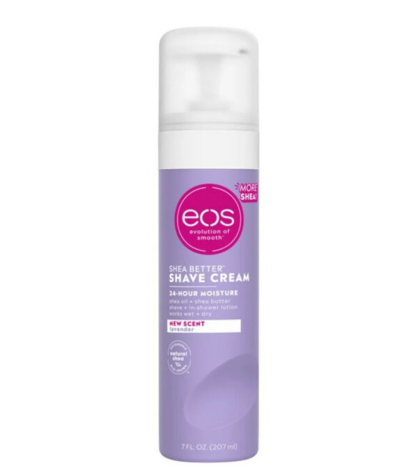 Eos shea butter shave cream 24 hour moisture new scent-7oz