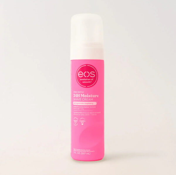 Eos shea butter 24H Moisture shave cream pomefranate rasperry-7oz