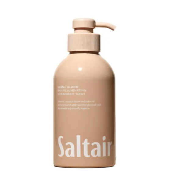 Santal bloom skin rejuvenating serum body wash saltair