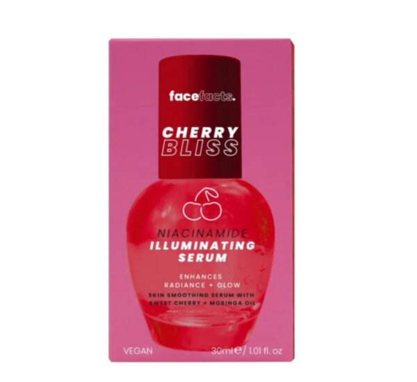Facefacts Cherry bliss niacinamide illuminating serum-1.01oz
