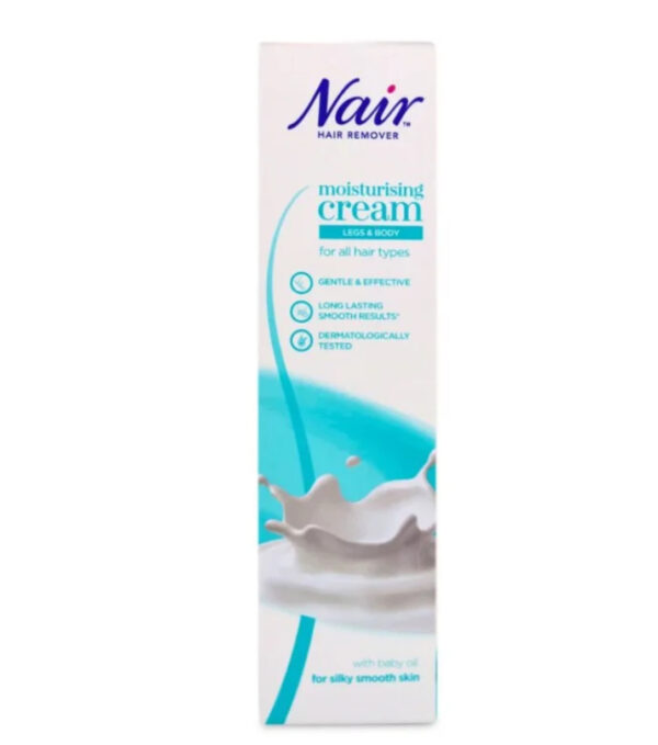 Nair hair remover moiturizing cream legs & body