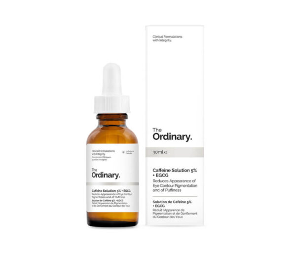 The ordinary caffeine solution 5% EGCG