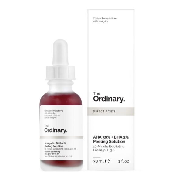 The ordinary AHA 30% BHA 2% peeling solution