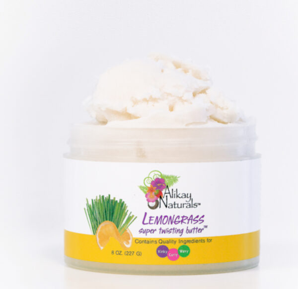 Alikay Naturals lemongrass super twisting butter- 8oz