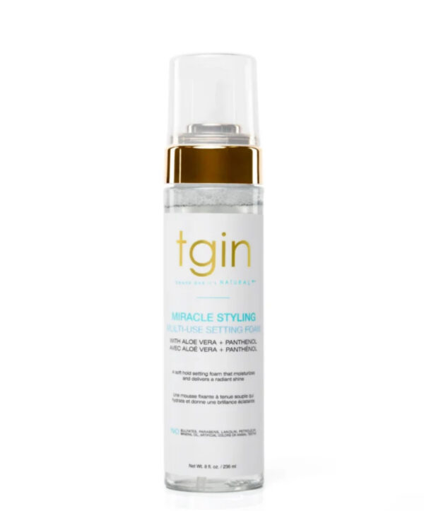 Tgin miracle styling multi-use setting foam-8oz