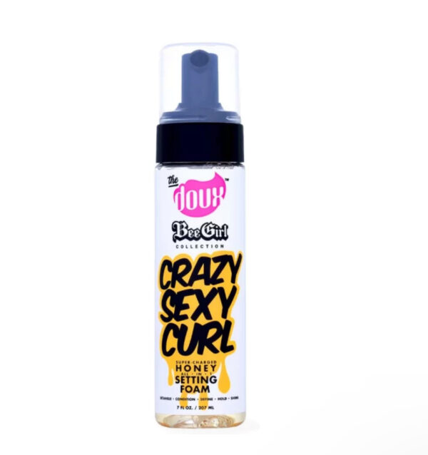 The Doux Bee Girl CrazySexyCurl Honey Setting Foam-7oz