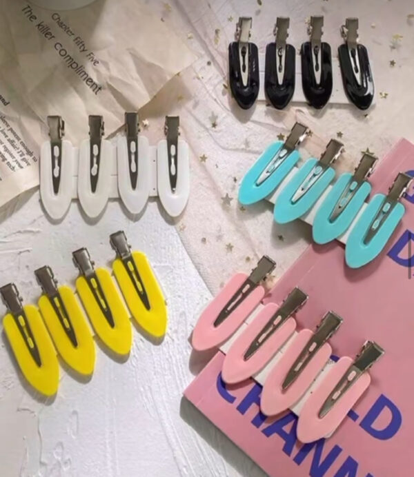 Anti crease hair clips -4in1