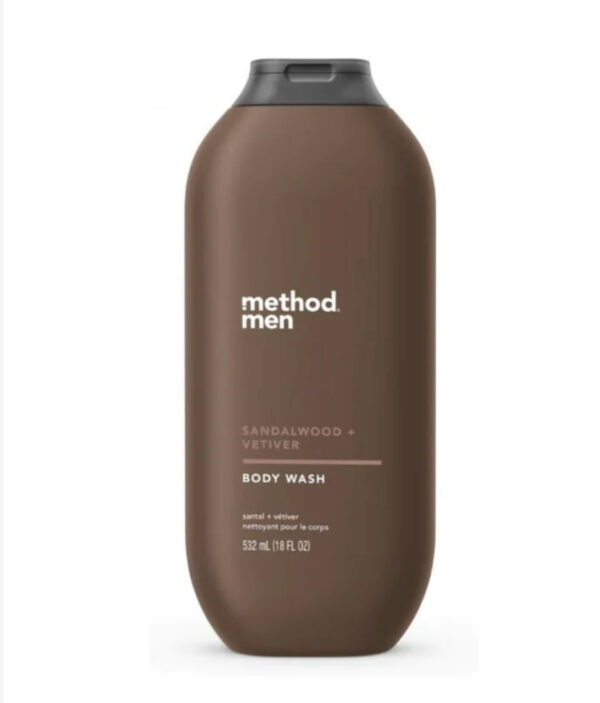Method Men sandawood + vetiver body wash-532ml/18oz
