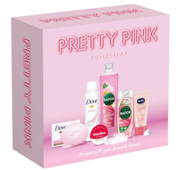 Dove Pretty pink collection