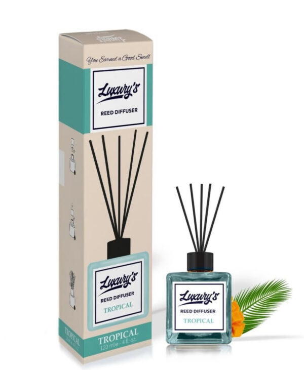 Luxury reed diffuser - tropical , 120ml