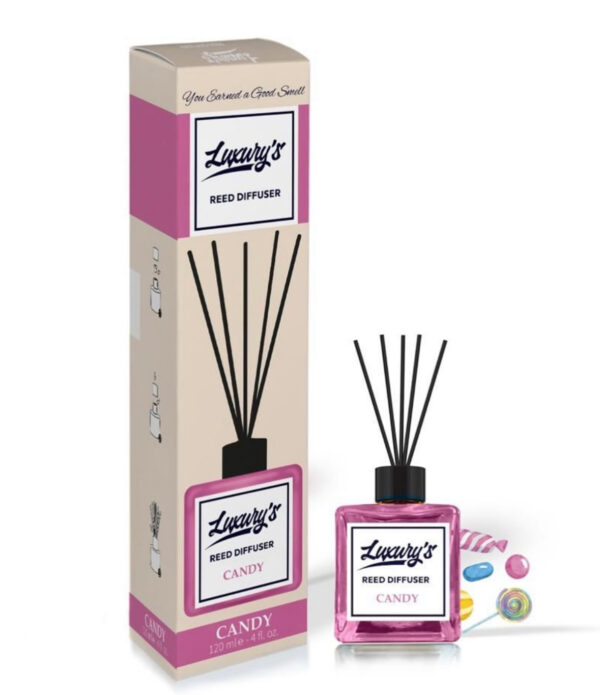 Luxury reed diffuser - Candy , 120ml